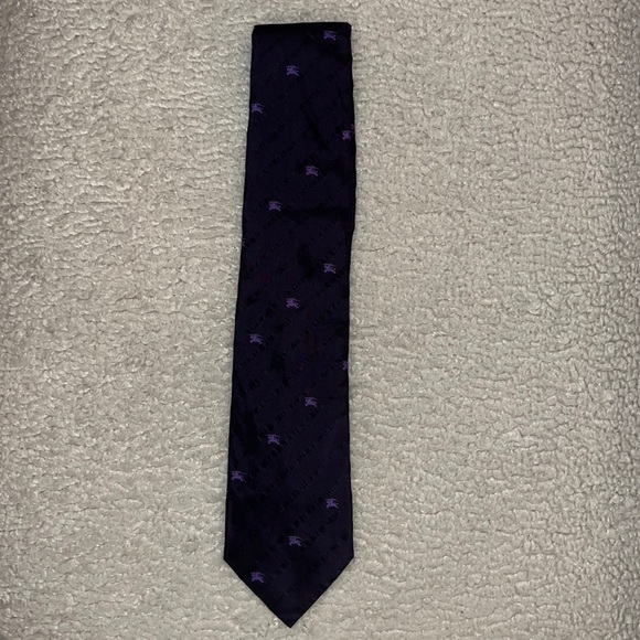 BURBERRY Silk Tie (Authentic) - Picture 1 of 7
